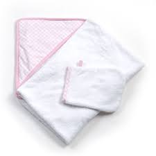 Tadpoles Hooded Baby Towel & Mitt Set